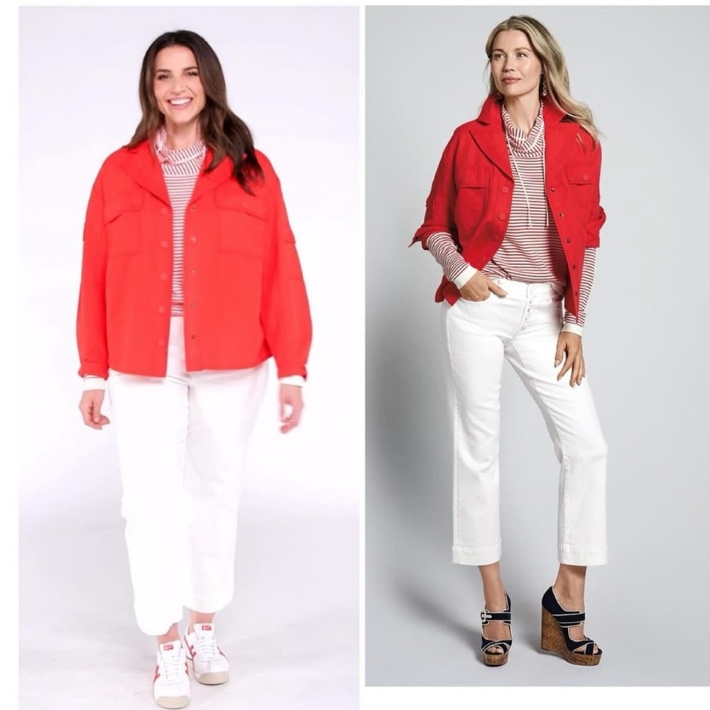 CAbi Detour lightweight jacket in Ruby, Small, NW… - image 2